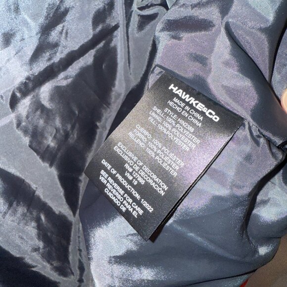 Hawke & Co Mens Quilted Red Vest Size L Polyester Performance Outerwear - Picture 6 of 6